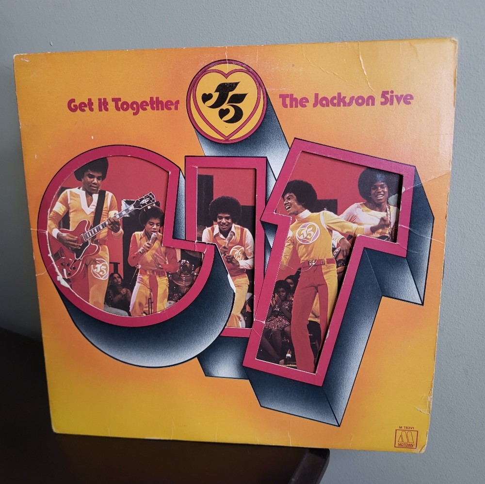 The Jackson 5 Original 'Get It Together' Vynl Record- 1973 Motown, Bonus Record